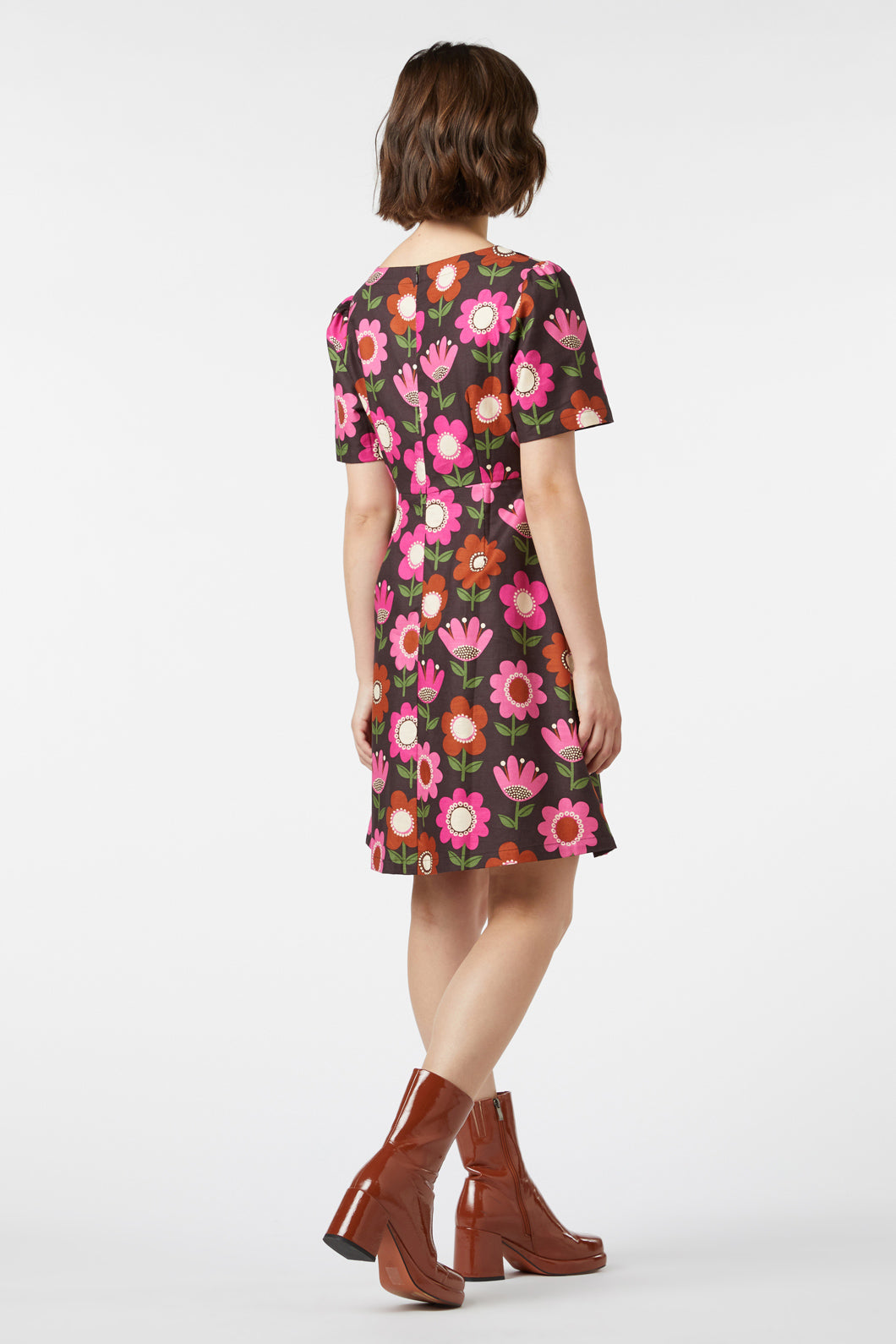 Princess Highway - Fiona Dress - chocolate