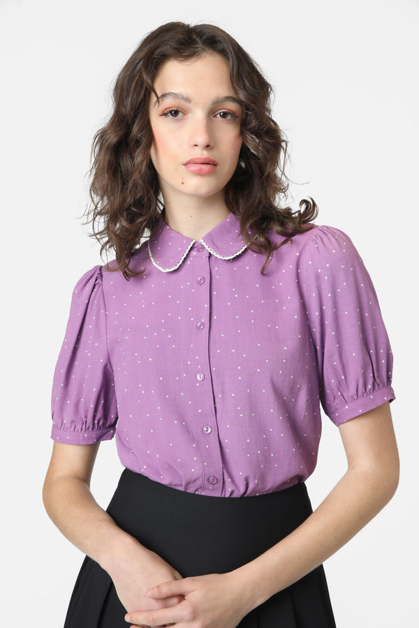 Princess Highway - Tia Blouse - purple