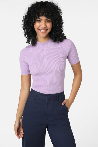 Princess Highway - Sophie Knit Top - lilac