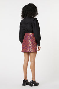 Princess Highway - Elsa Brocade Skirt - violet