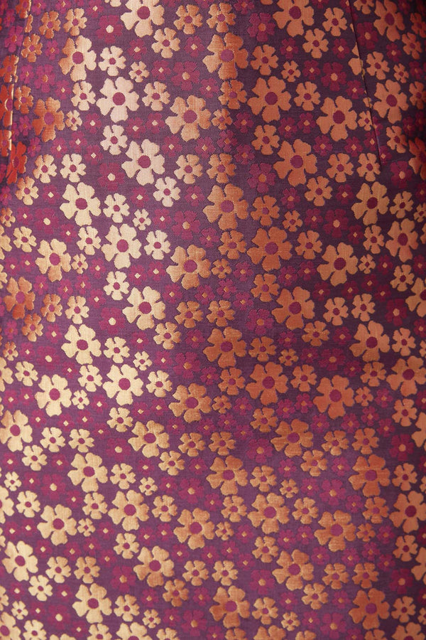 Princess Highway - Elsa Brocade Skirt - violet