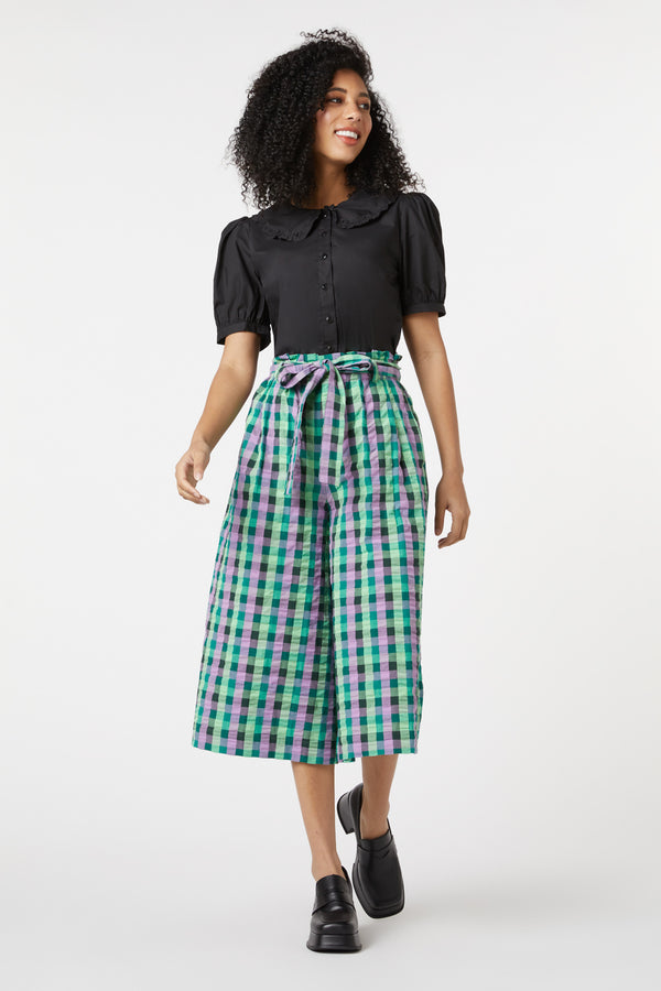 Princess Highway - Peppa Check Skort - green