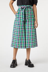 Princess Highway - Peppa Check Skort - green