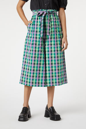 Princess Highway - Peppa Check Skort - green
