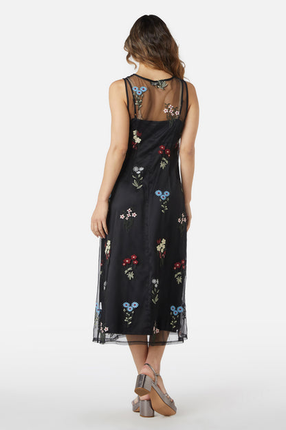 Princess Highway - Poppy Midi Dress - black