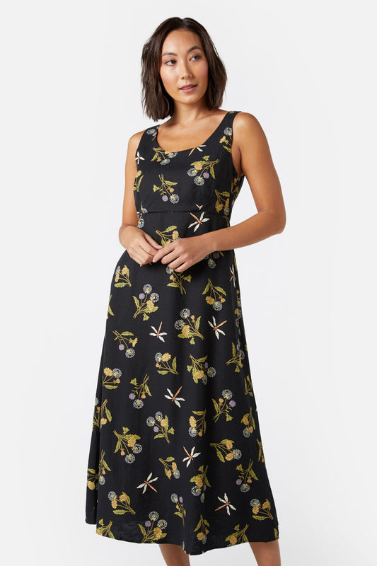 Princess Highway - Dandelion Dress - black