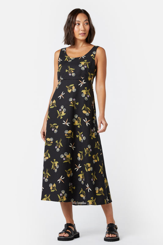 Princess Highway - Dandelion Dress - black