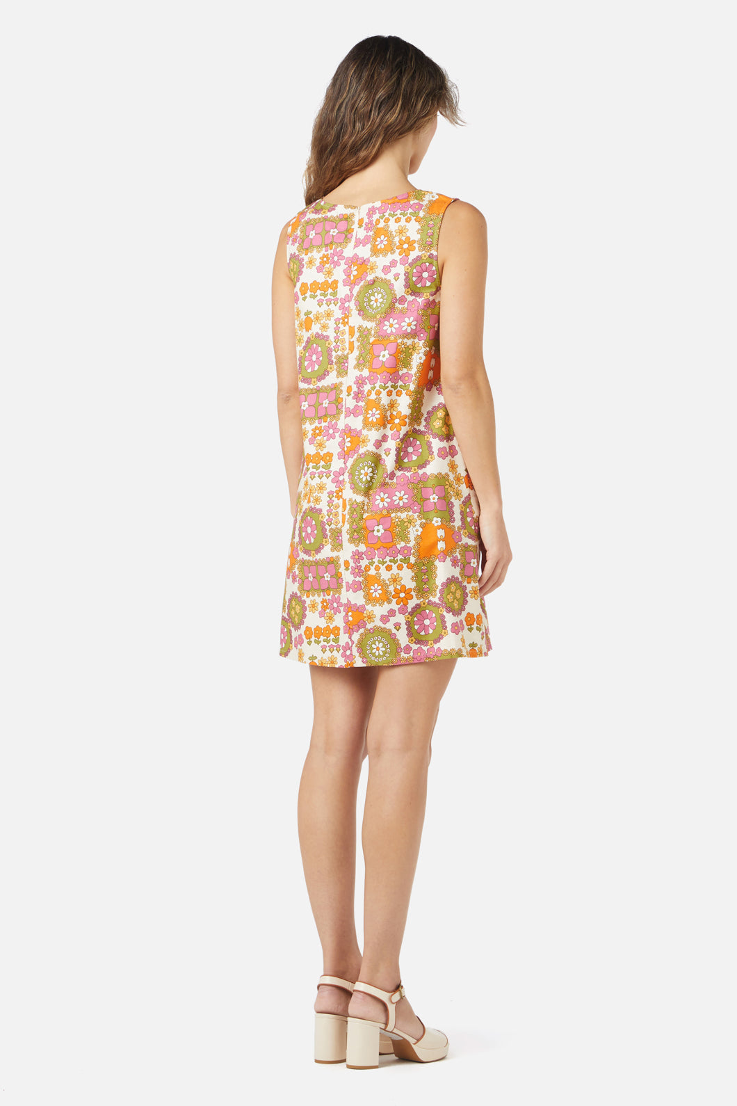 Princess Highway - Sunny Retro Shift Dress - cream