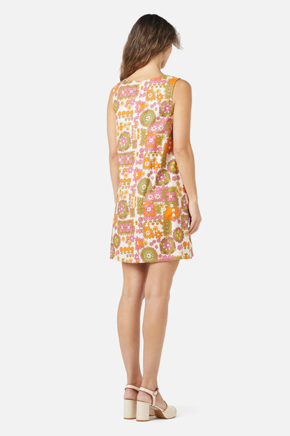 Princess Highway - Sunny Retro Shift Dress - cream