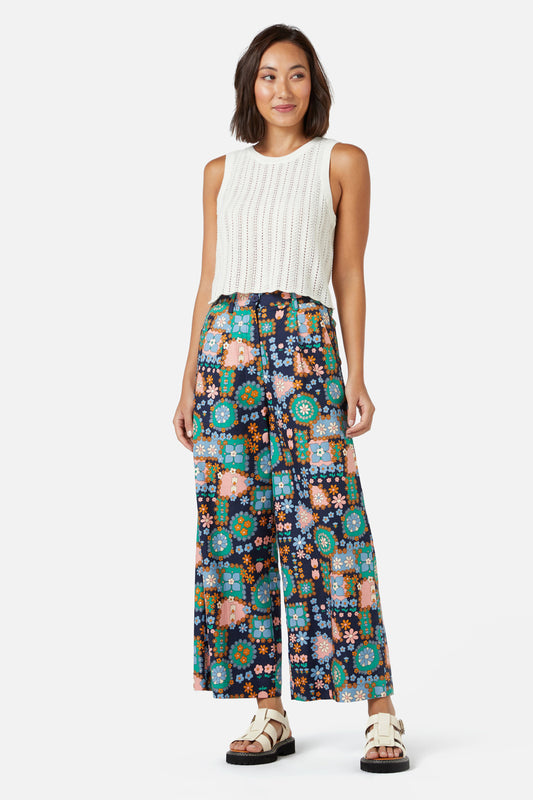 Princess Highway - Sunny Retro Pant - navy