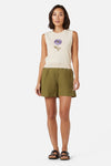 Princess Highway - Fresh Blooms Emb Vest - cream