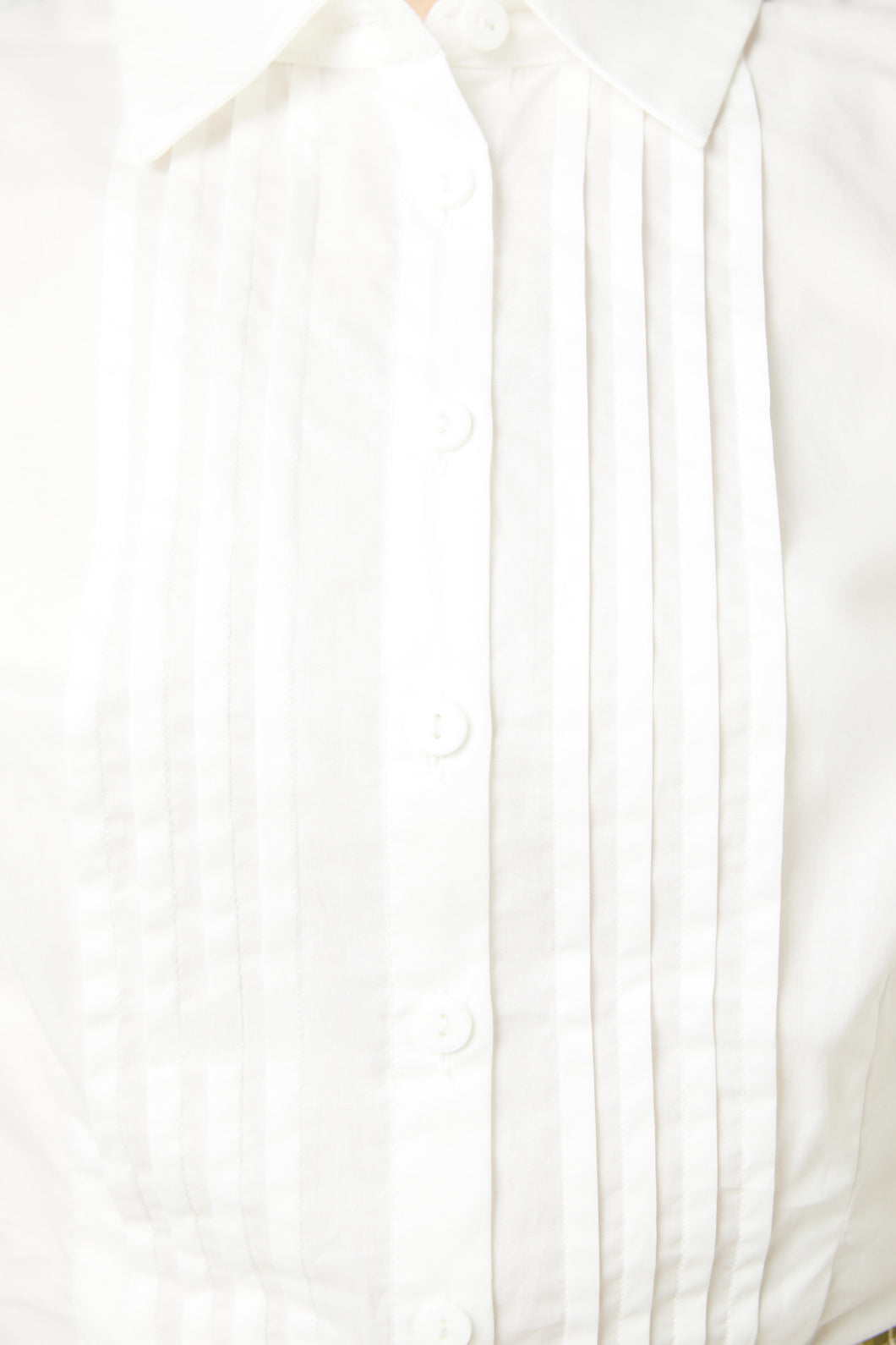 Princess Highway - Martha Pin Tuck Blouse - white