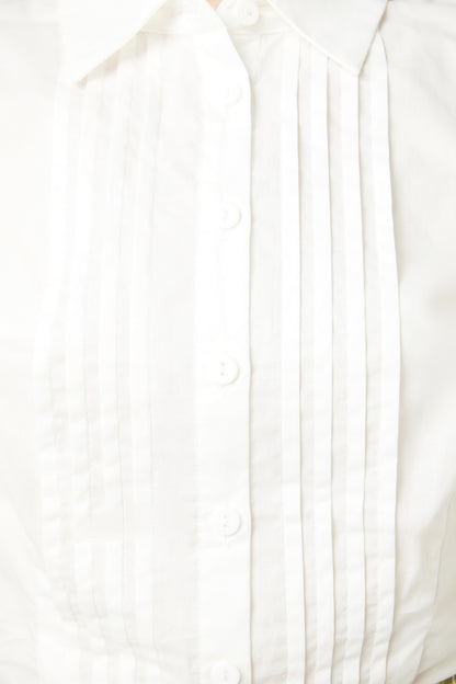 Princess Highway - Martha Pin Tuck Blouse - white