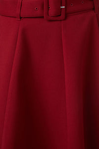Princess Highway - Ruby Mini Skirt - red