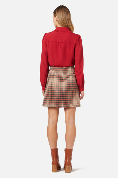 Princess Highway - Daphne Blouse - cherry