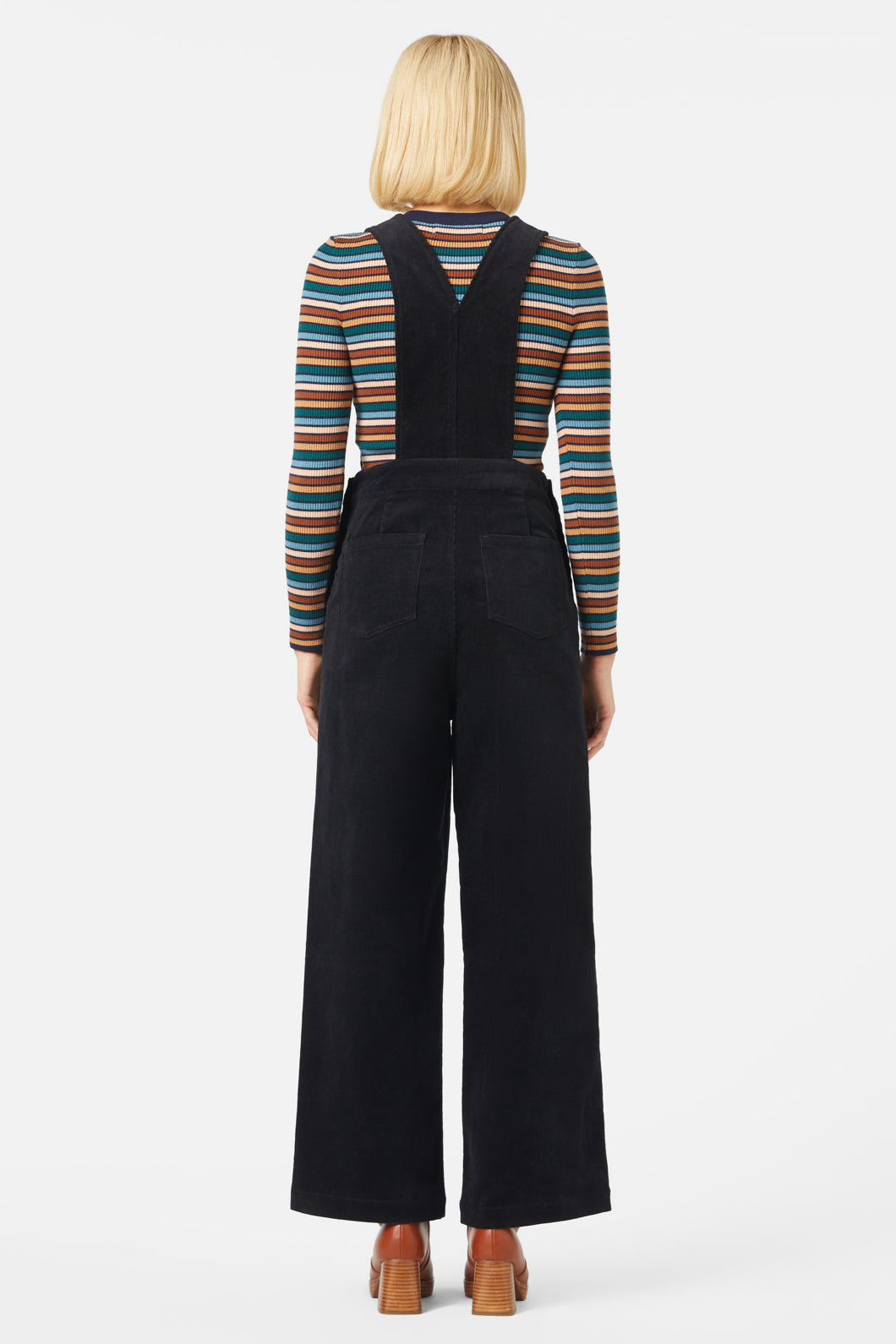 Princess Highway - Casey Cord Overall - black
