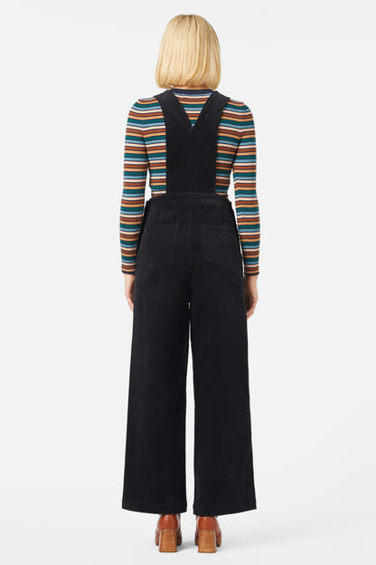 Princess Highway - Casey Cord Overall - black