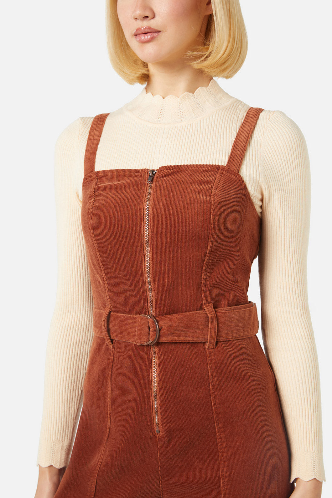 Princess Highway - Delilah Cord Jumpsuit - ginger