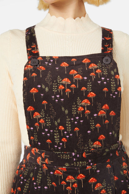Princess Highway - Mushrooms Overall - chocolate