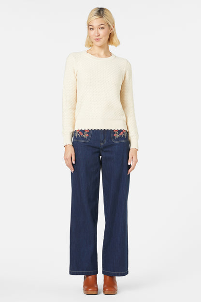 Princess Highway - Paige Sweater - cream