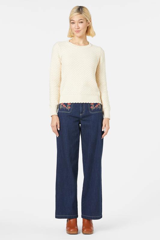 Princess Highway - Paige Sweater - cream