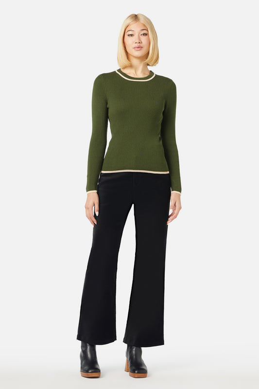 Princess Highway - Fifi Knit Top - olive