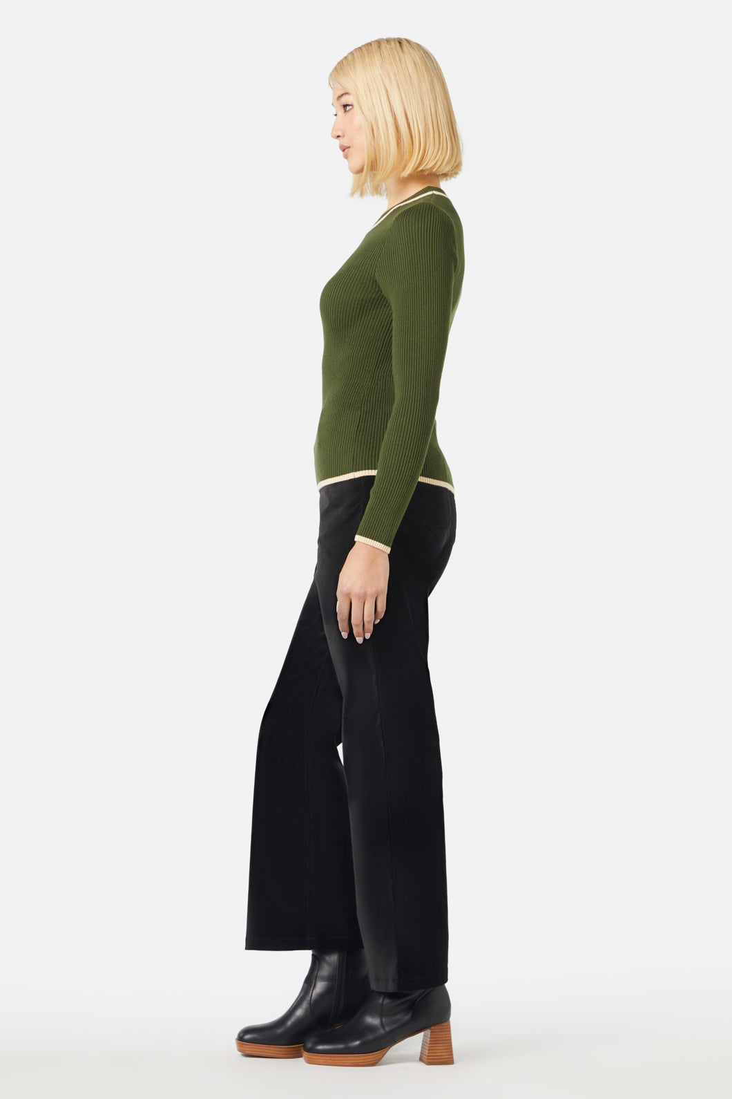 Princess Highway - Fifi Knit Top - olive