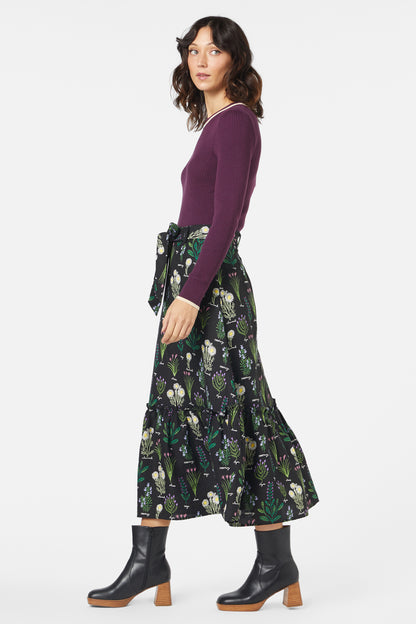 Princess Highway - Fifi Knit Top - mulberry