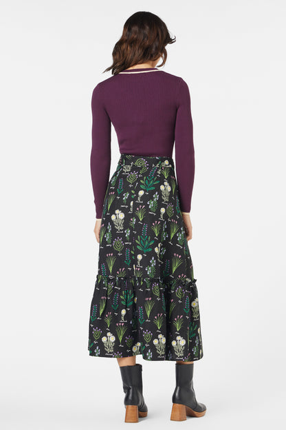 Princess Highway - Fifi Knit Top - mulberry