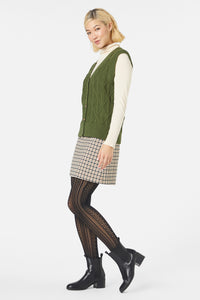 Princess Highway - Marni Long Vest - olive