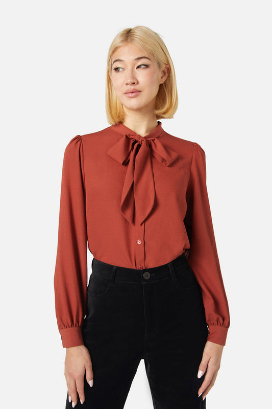 Princess Highway - Sunday Blouse - rust