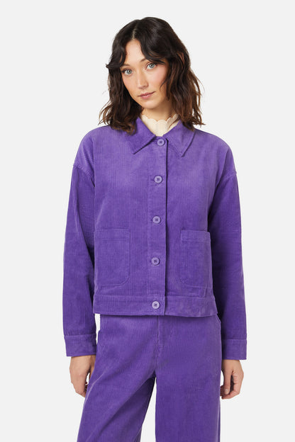 Princess Highway - Jamie Cord Jacket - purple