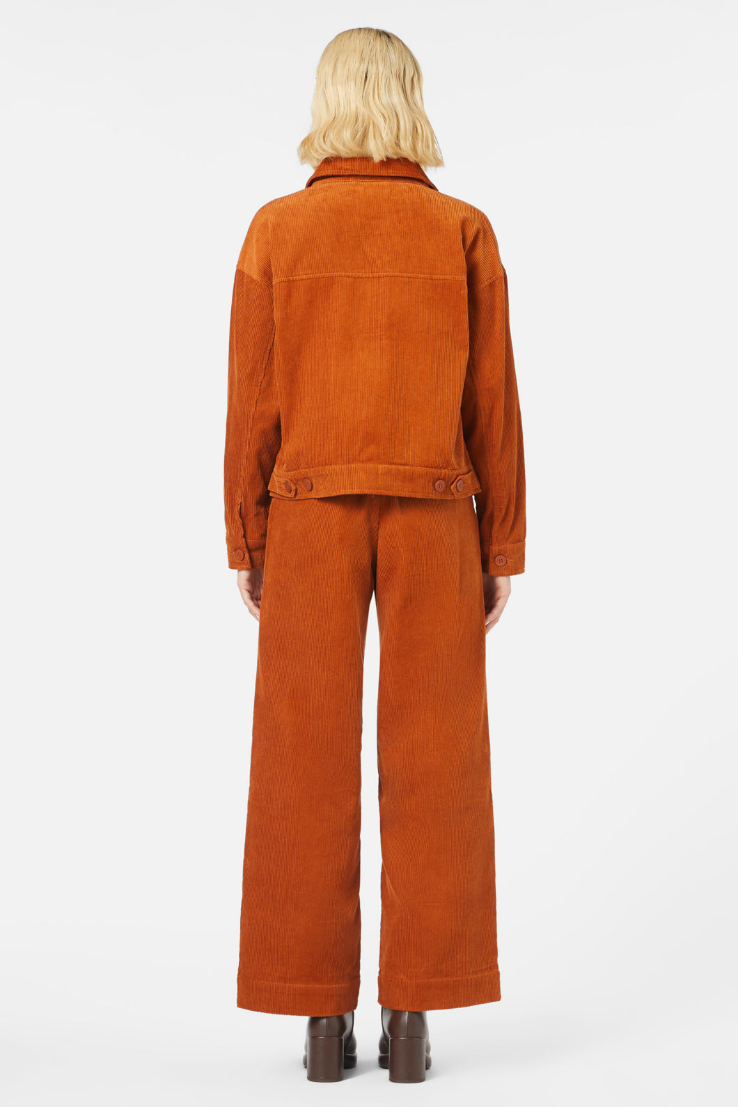 Princess Highway - Jamie Cord Jacket - orange