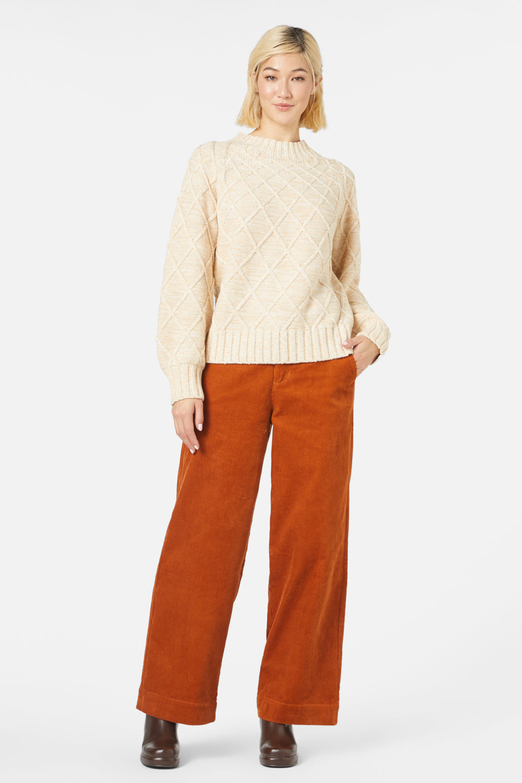 Princess Highway - Quinn Sweater - cream