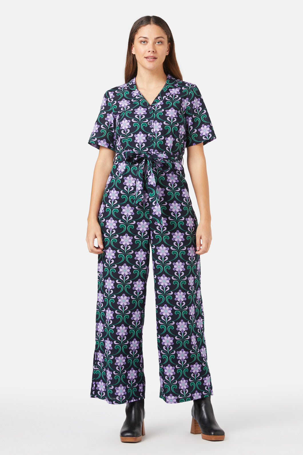Princess Highway - Odette Jumpsuit - navy