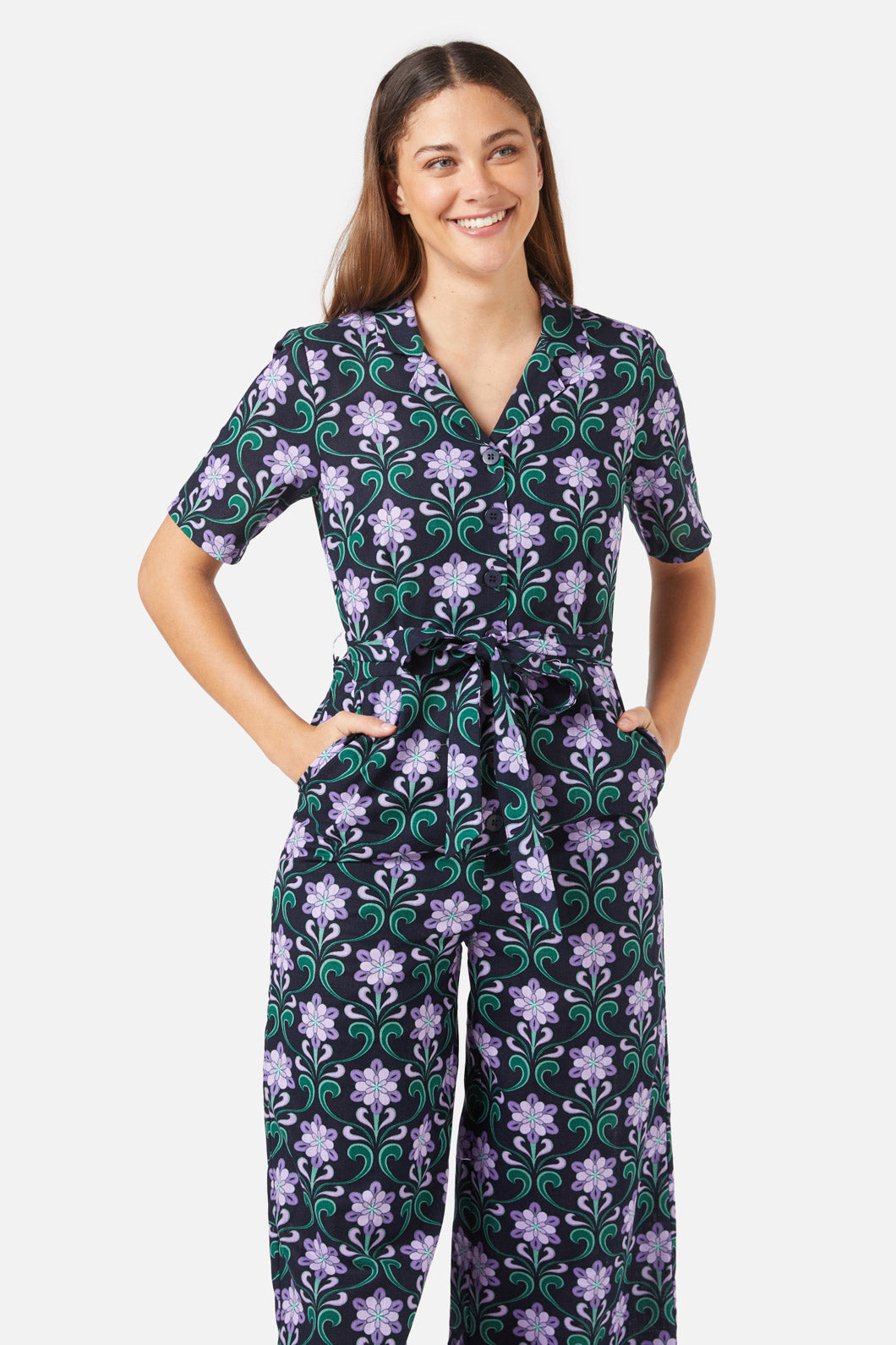 Princess Highway - Odette Jumpsuit - navy