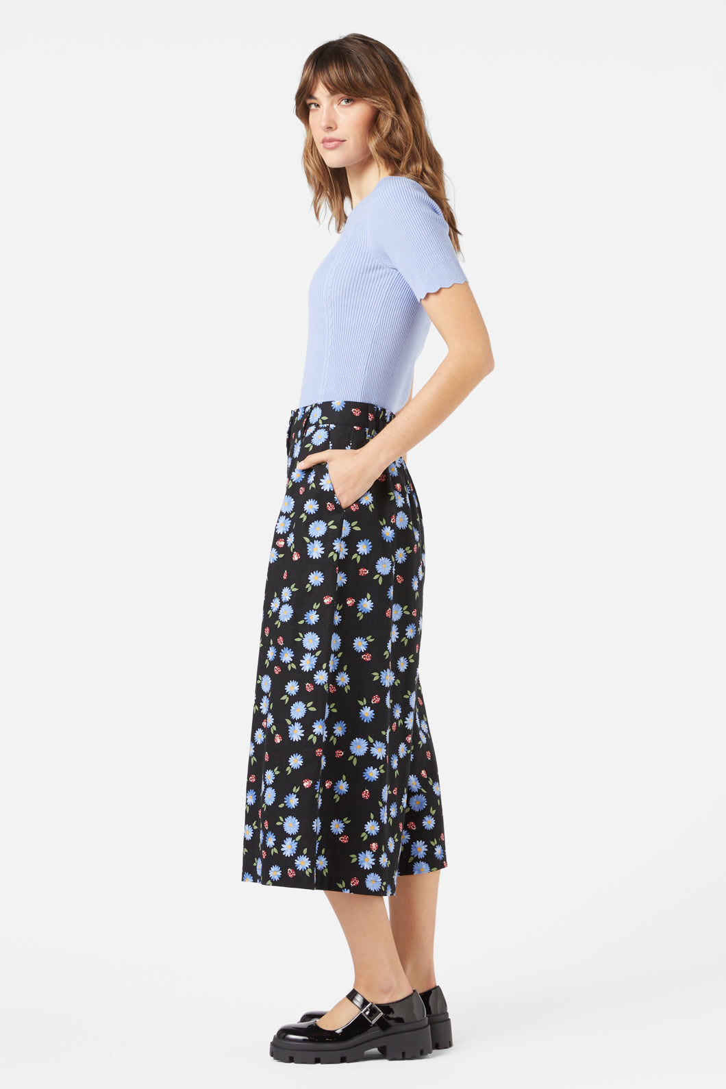 Princess Highway - Ladybird Skort - black