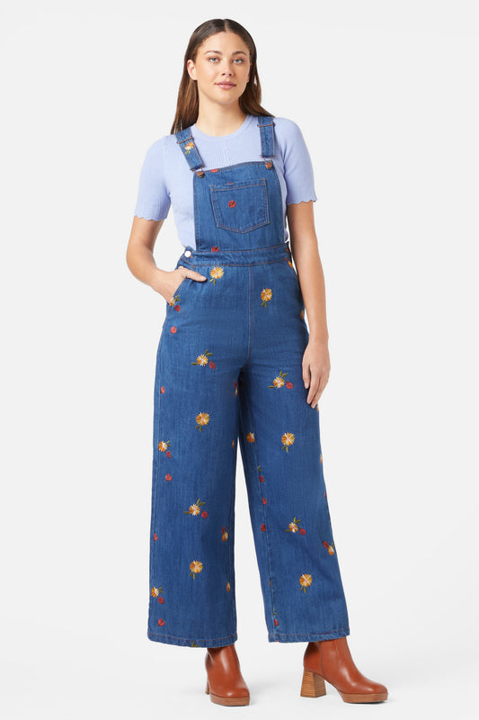 Princess Highway - Little Ladybird Overall - mid-denim