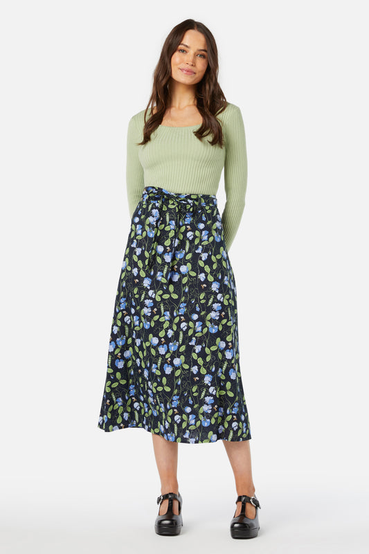 Princess Highway - Sweet Pea Skirt - navy