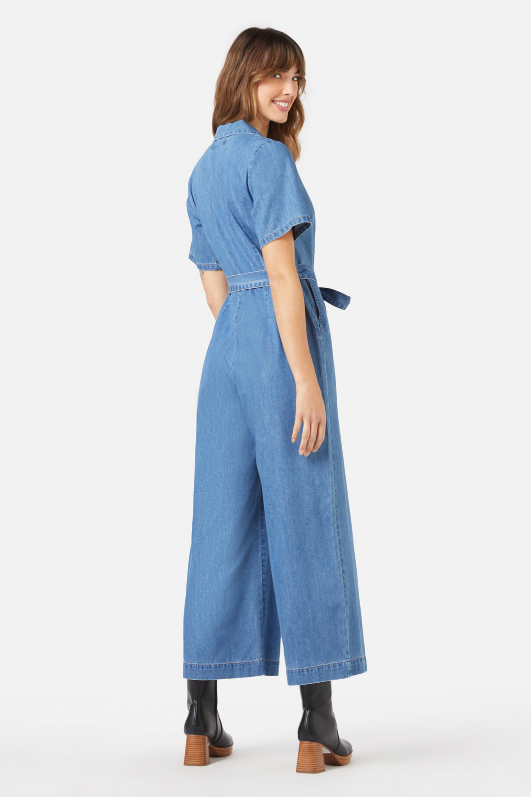 Princess Highway - Olympia Jumpsuit - mid-denim