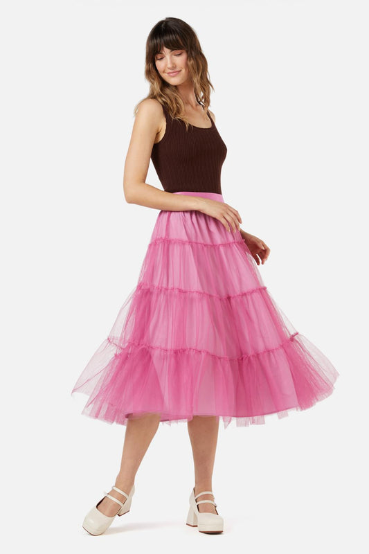 Princess Highway - Vera Tulle Skirt - rose