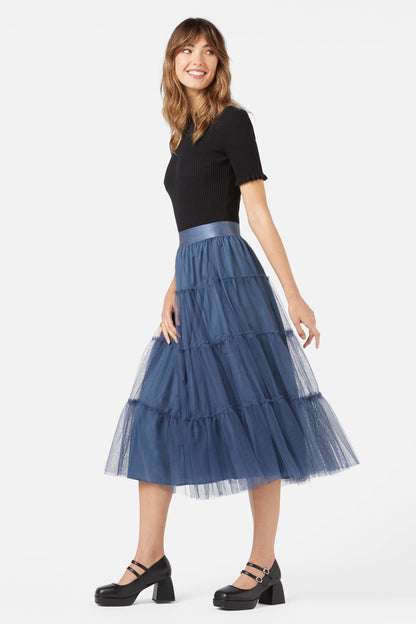 Princess Highway - Vera Tulle Skirt - midnight