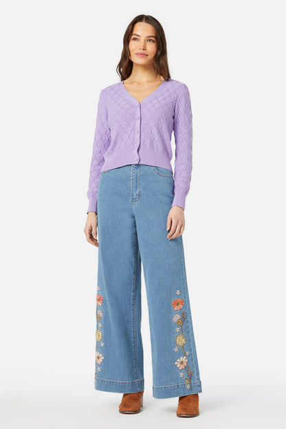 Princess Highway - Clea Cardi - lilac
