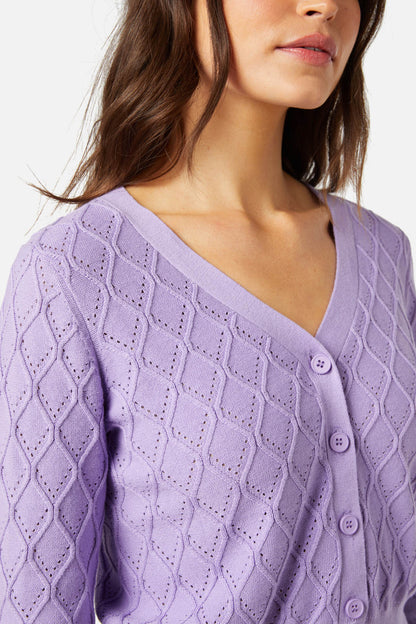 Princess Highway - Clea Cardi - lilac