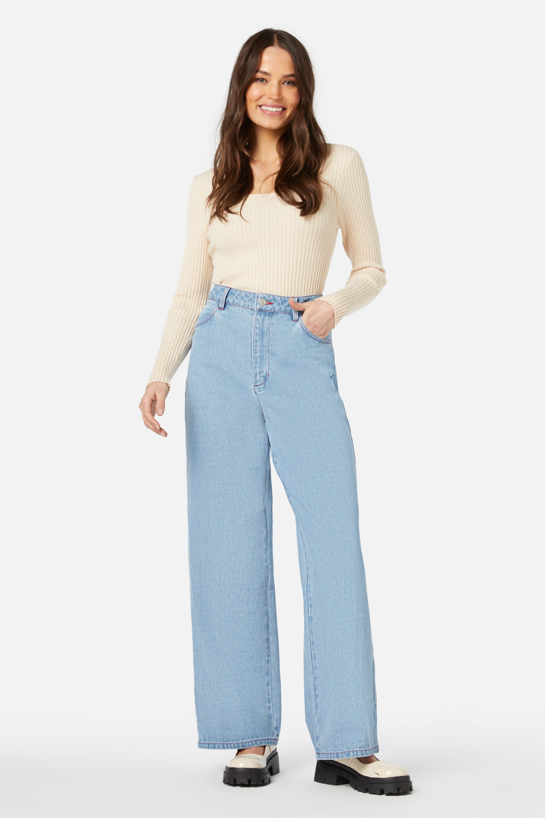 Princess Highway - Sasha Jean - light-denim