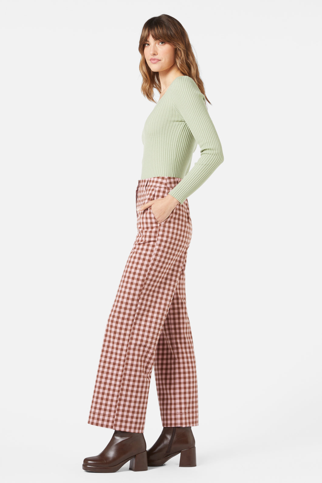 Princess Highway - Arietta Knit Top - soft-green