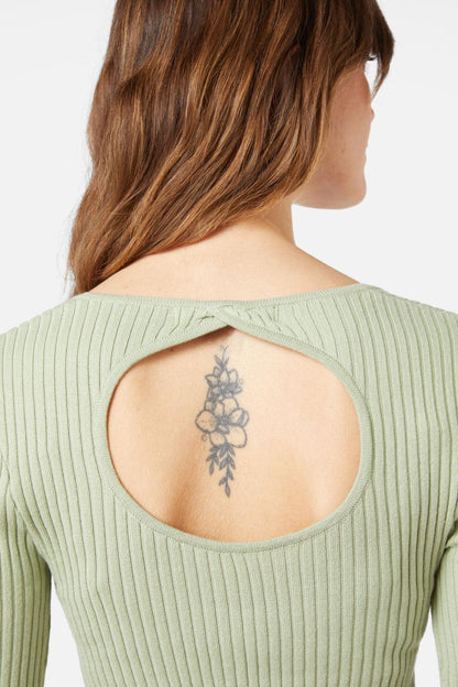 Princess Highway - Arietta Knit Top - soft-green