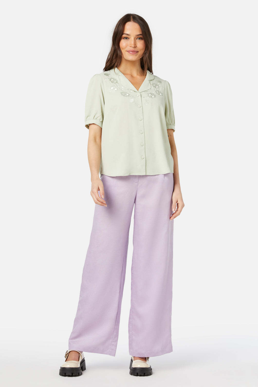 Princess Highway - Juniper Blouse - mint