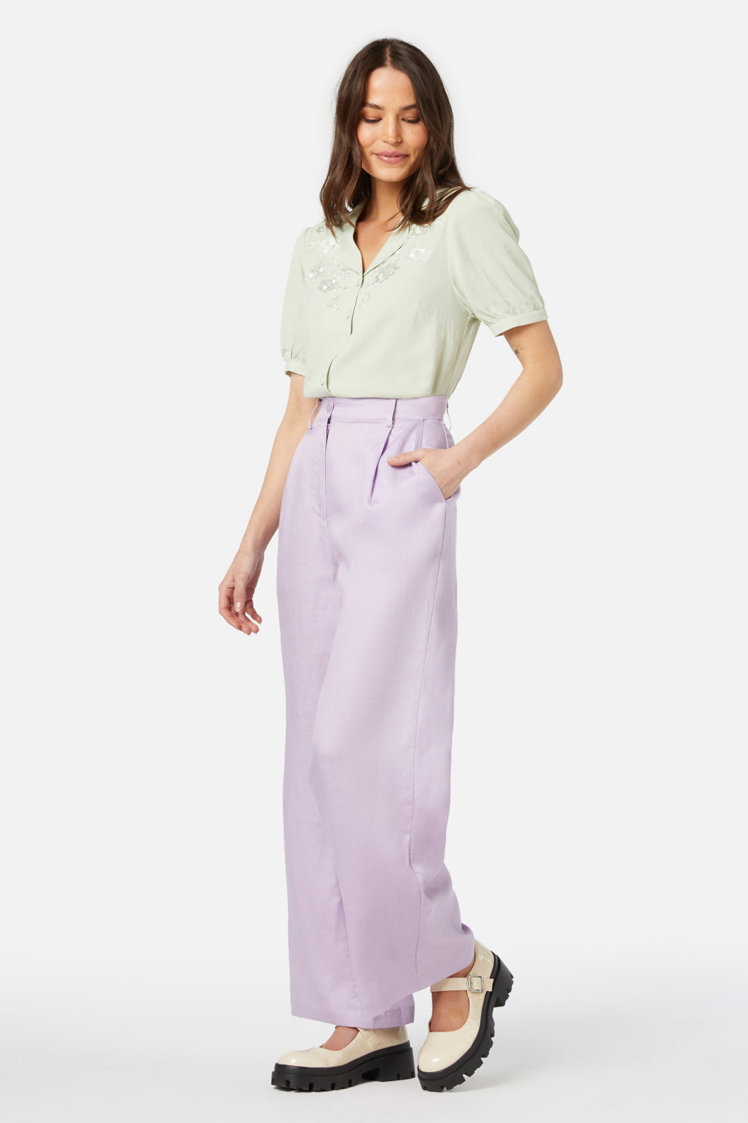 Princess Highway - Juniper Blouse - mint