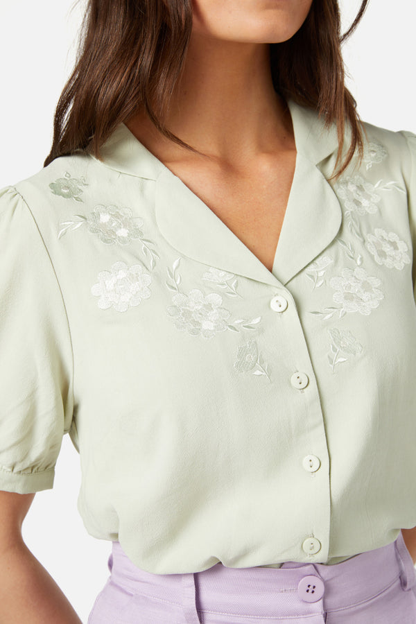 Princess Highway - Juniper Blouse - mint